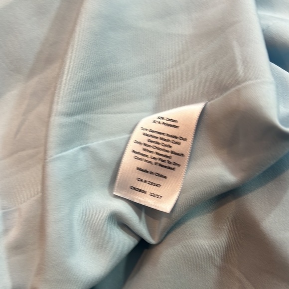 Totally delightful Talbots, size 8, cotton/poly blend floral maxi dress - Picture 5 of 5